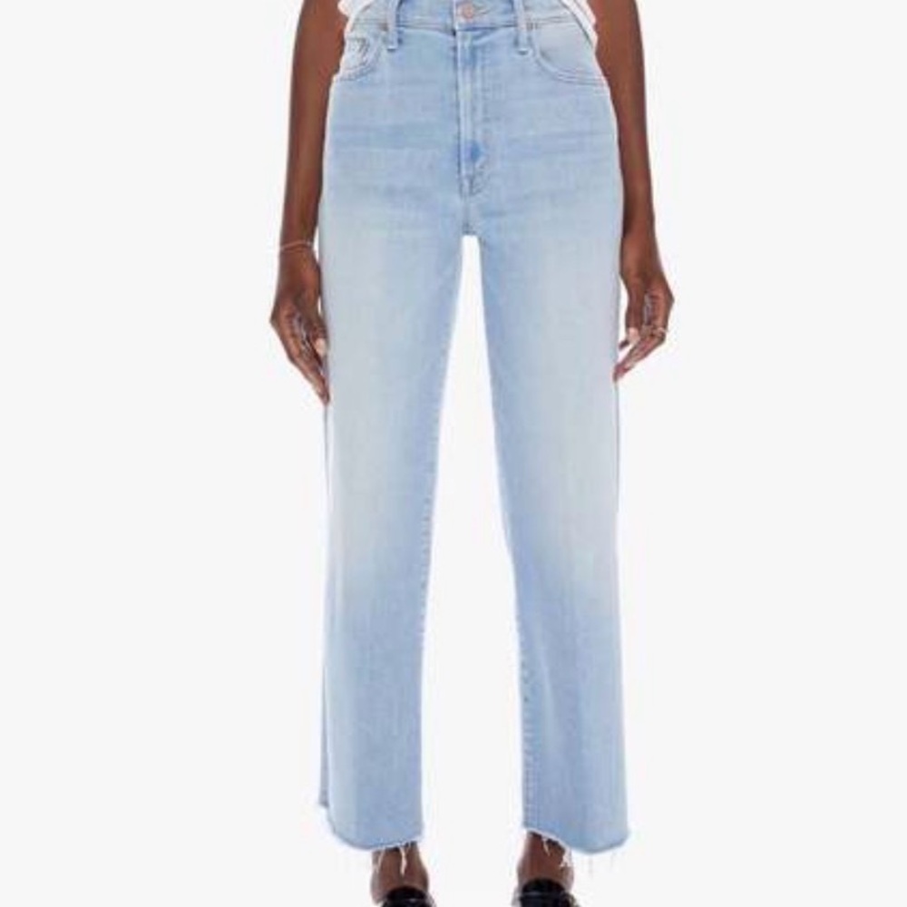 MOTHER Women's The Rambler Ankle Fray jeans